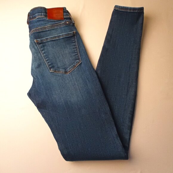 Lucky Brand Denim Jeans Size 0/25A Low Rise Brooke Legging Jean Medium Wash - Picture 1 of 9